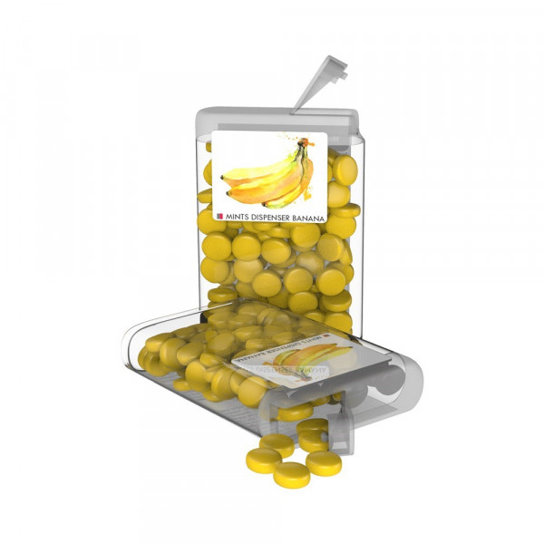 Vip Sweets Banana Transparent mit Etikett mit Vollfarbdruck