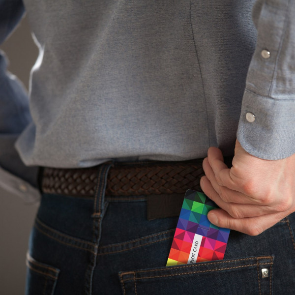 USB Stick Credit Card mit Vollfarbdruck