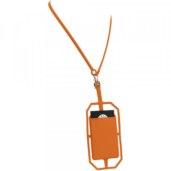 Silikon RFID Kartenhalter mit Lanyard