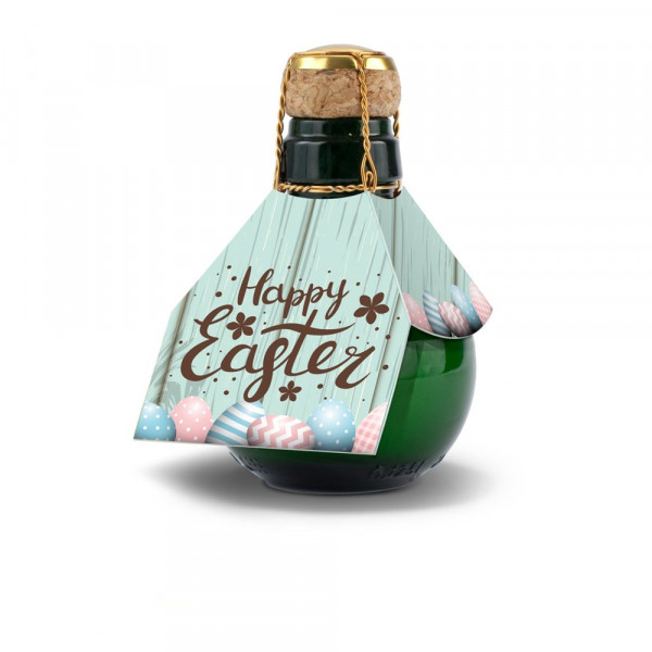 Kleinste Sektflasche der Welt! Happy Easter - Ohne Geschenkkarton, 125 ml