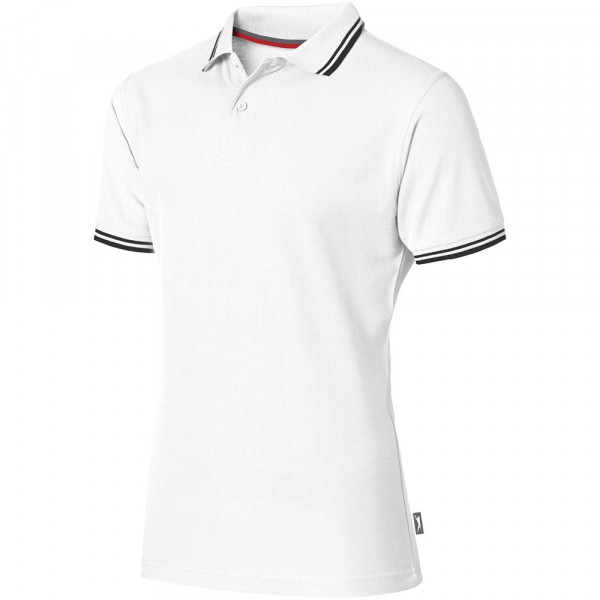 Deuce Poloshirt mit weißem Rand für Herren