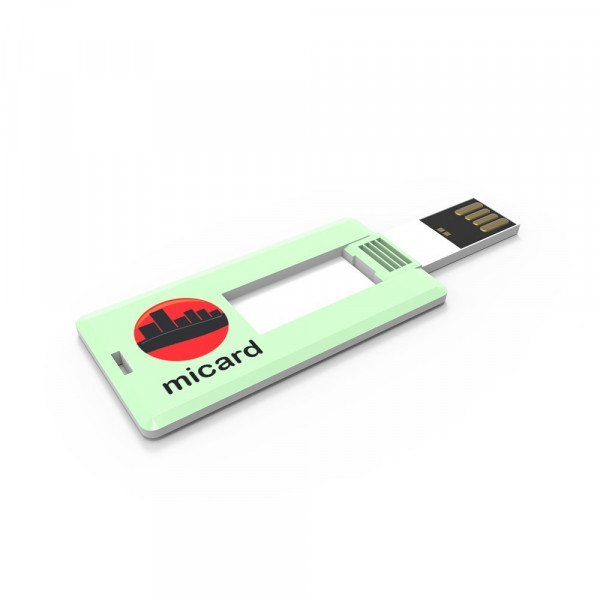USB Stick Mini Card mit Vollfarbdruck