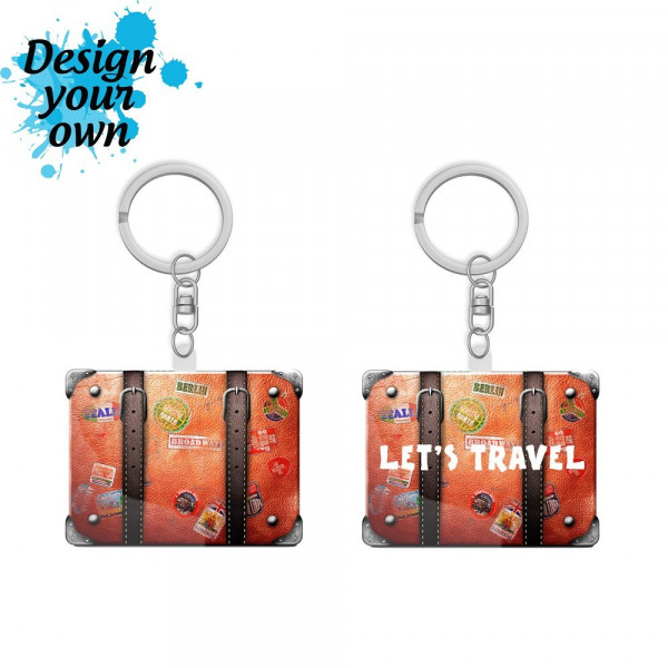 Key Ring Flex Double mit 4C Doming