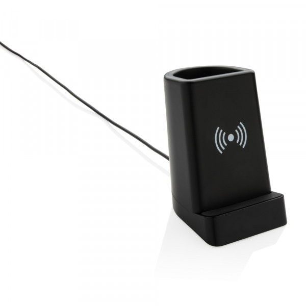 Light Up Logo 5W Wireless Charging Stiftehalter