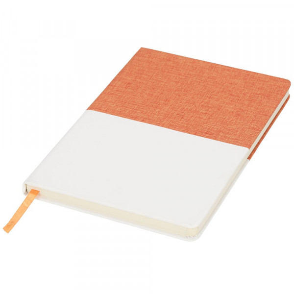 Two-tone A5 Canvas Notizbuch