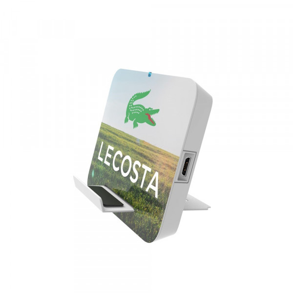 Wireless Charger Rio Weiss mit Vollfarbdruck