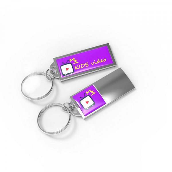 Key Ring Totem Silber mit 4C Doming