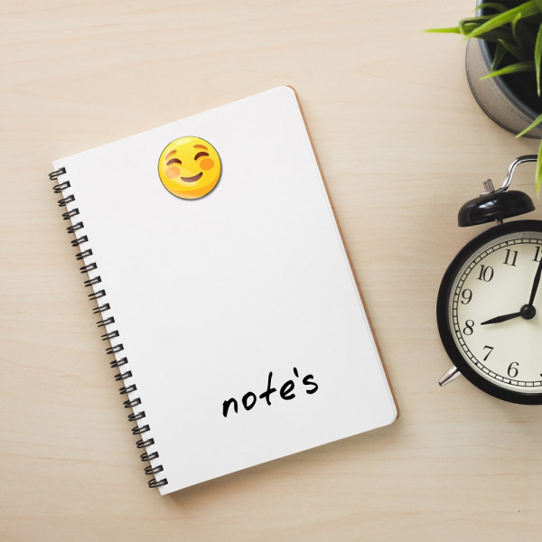 Domed Emoji Sticker Jede Farbe möglich mit 4C Doming