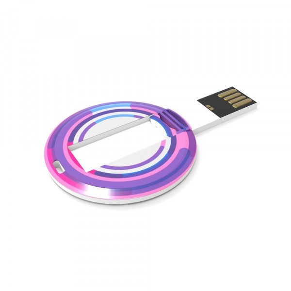 USB Stick Coin Card mit Vollfarbdruck