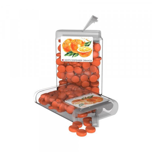 Vip Sweets Orange Transparent mit Etikett mit Vollfarbdruck