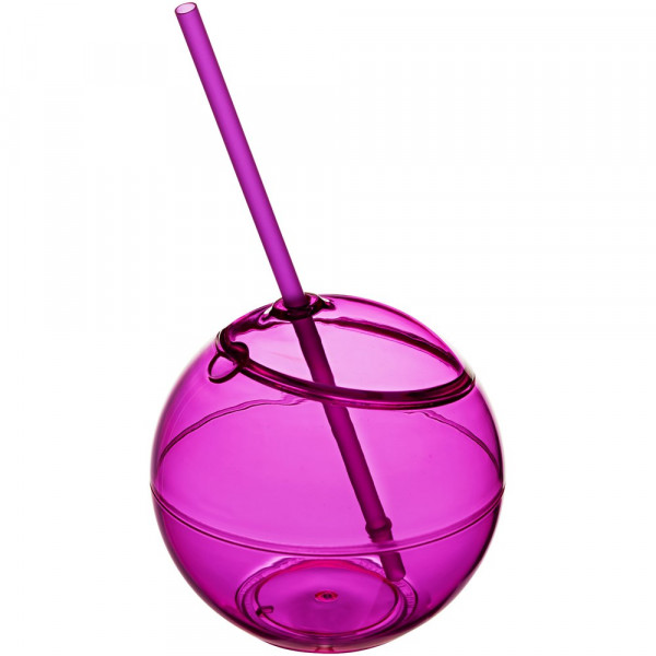 Fiesta 580 ml Trinkball und Strohhalm