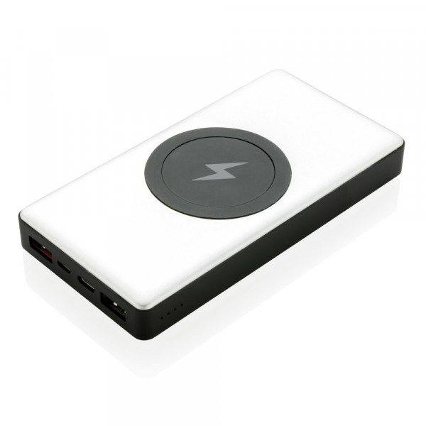 10.000 mAh Powerbank mit PD und wireless charging