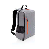 grau, orange (± PMS Cool Grey 7/1655)