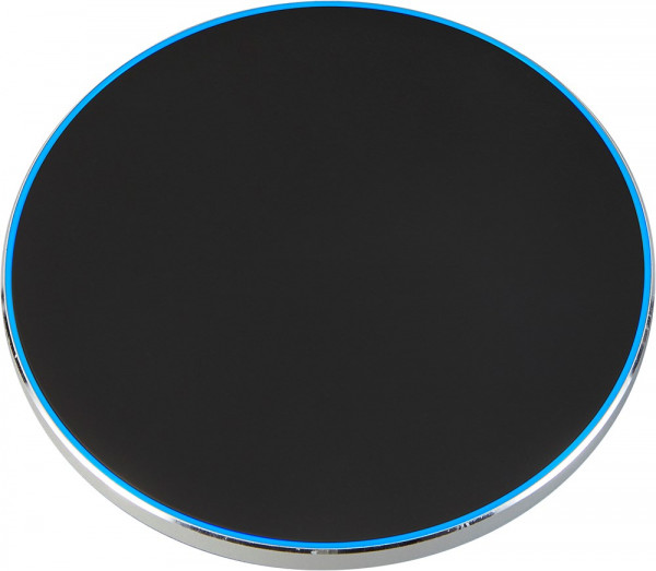 Wireless Charger 10 Watt in mit Aluminiumschale, beleuchtet mit Geschenkbox