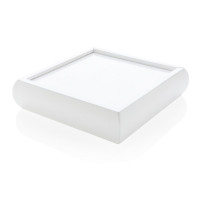 weiß, rot (± PMS White/485)