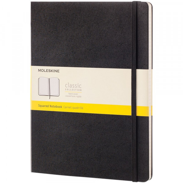 Classic Hardcover Notizbuch XL – kariert