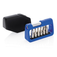 blau, schwarz (± PMS 286 C/Black)