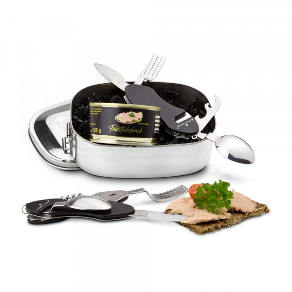 Geschenkset / Präsenteset: Herzhafte Outdoor-Box