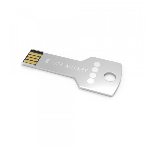 USB Stick Alu Key mit Lasergravur